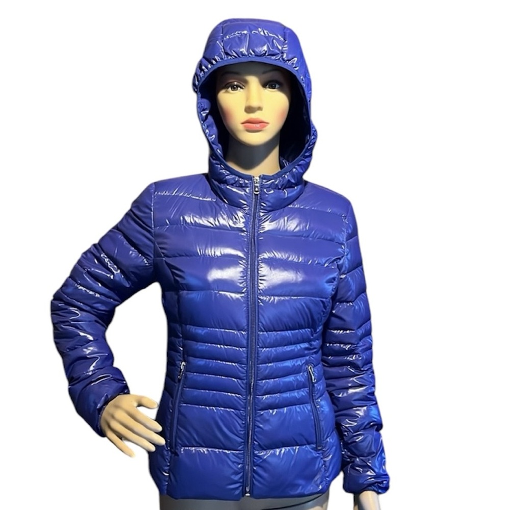 Halifax Traders Hooded Packable Down Jacket Coat - image 1